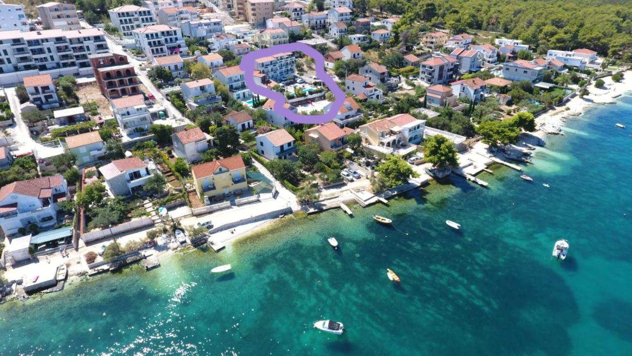 Luxury Apartments Silva With Sea View Okrug Gornji Luaran gambar